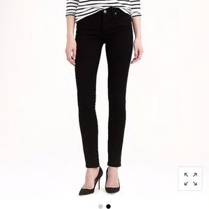 Jcrew Reid Black was jeans 25